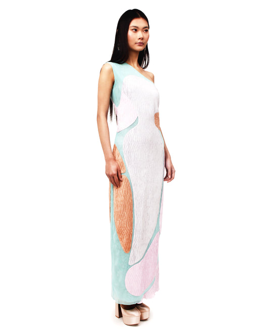 Periwinkle Rose dress