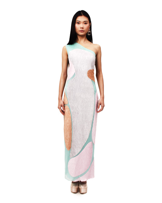 Periwinkle Rose dress
